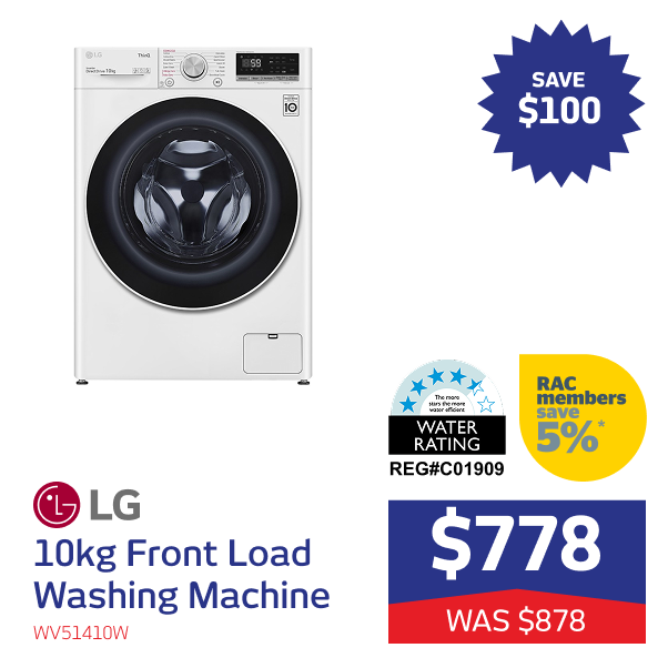 10kg Front Load Washing Machine