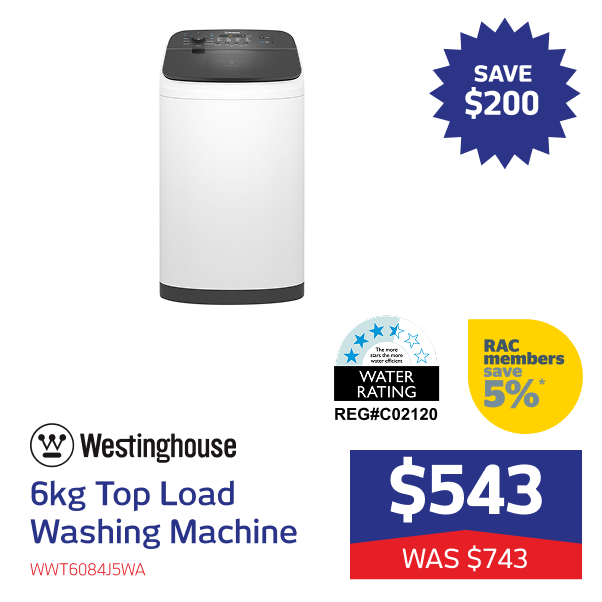 6kg Top Load Washing Machine