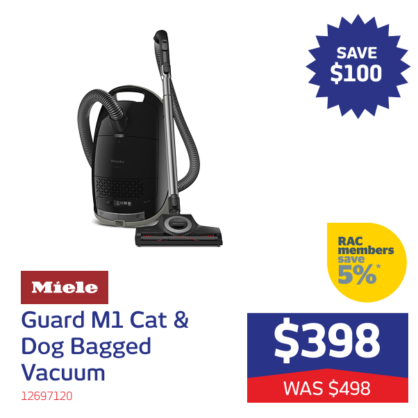 Guard M1 Cat & Dog Bagged Vacuum Cleaner