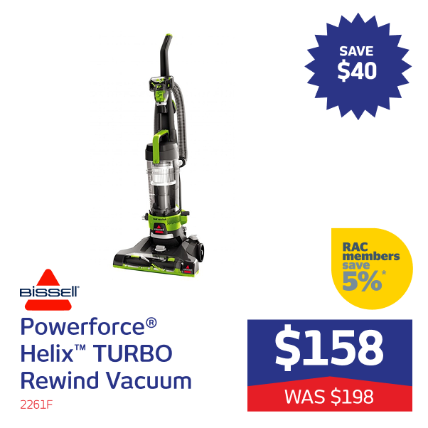 Powerforce® Helix™ TURBO Rewind Vacuum