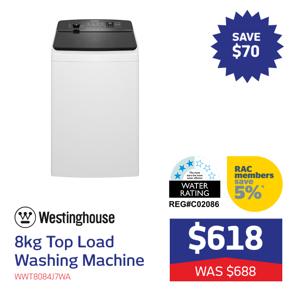 8kg Top Load Washing Machine