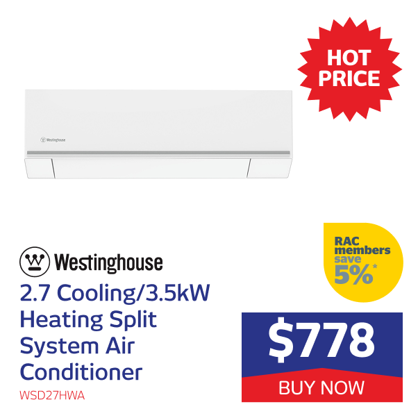 2.7kW Cooling/3.5kW Heating Split System Air Conditioner