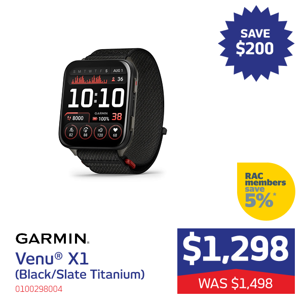 Venu&reg; X1 (Black/Slate Titanium)