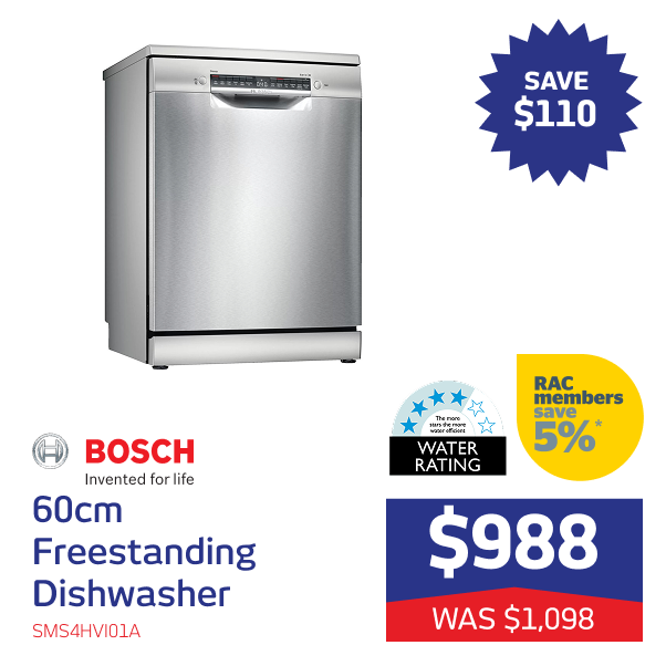 60cm Freestanding Dishwasher