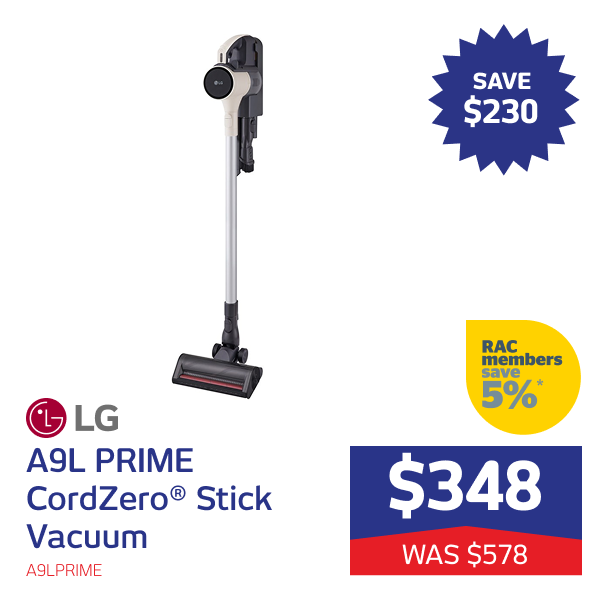 A9L PRIME CordZero Handstick Vacuum