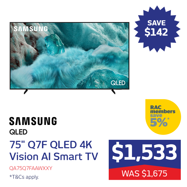 75" Q7F QLED 4K Vision AI Smart TV