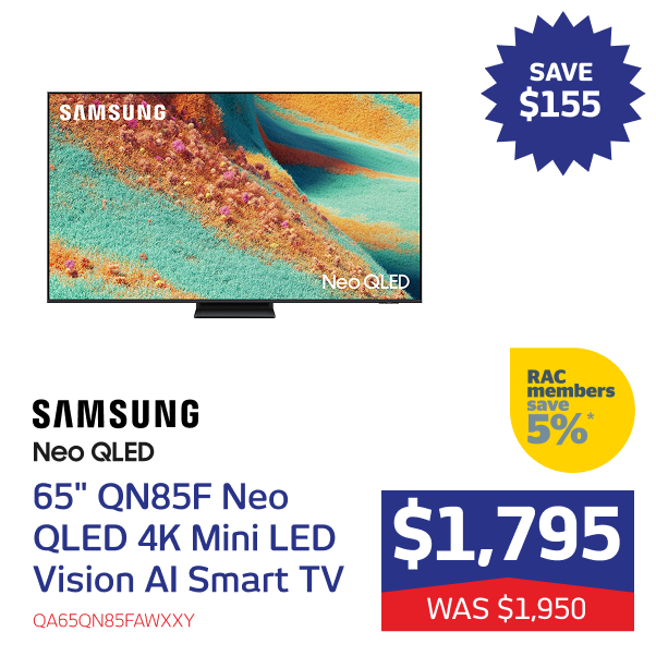 65" QN85F Neo QLED 4K Mini LED Vision AI Smart TV