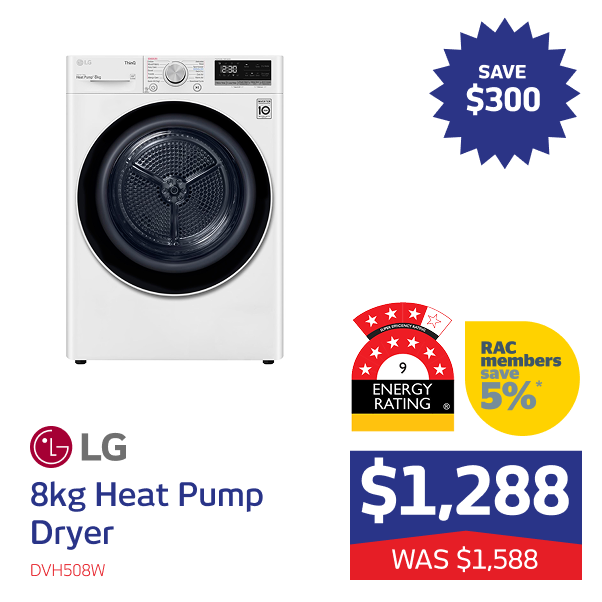 8kg Heat Pump Dryer