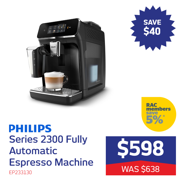 Series 2300 Fully Automatic Espresso Machine