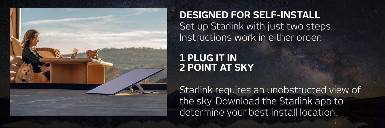 Designed for self-install