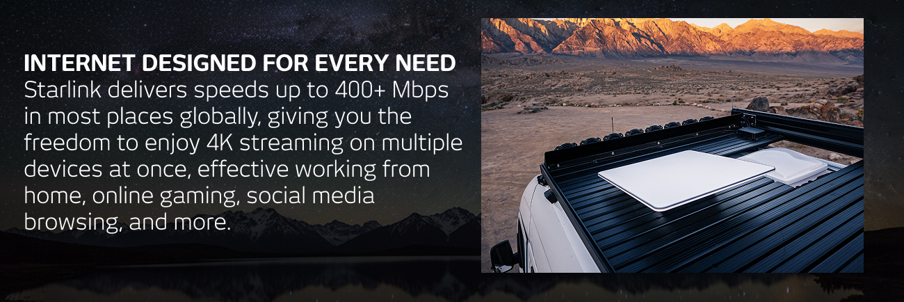 Internet designed for every need