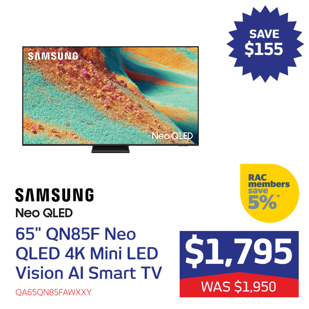 65" QN85F Neo QLED 4K Mini LED Vision AI Smart TV