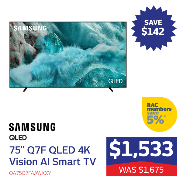 75" Q7F QLED 4K Vision AI Smart TV