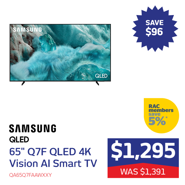 65" Q7F QLED 4K Vision AI Smart TV