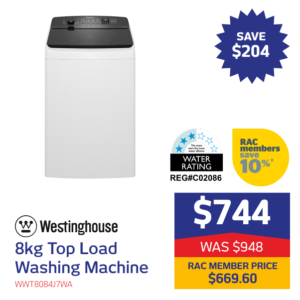 8kg Top Load Washing Machine