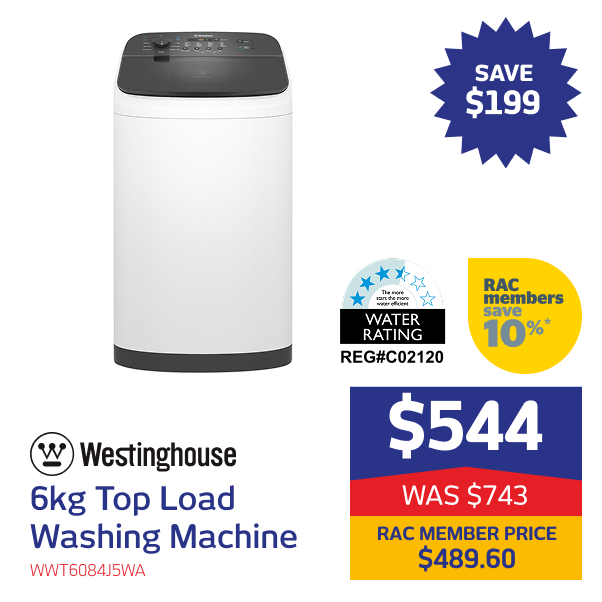 6kg Top Load Washing Machine