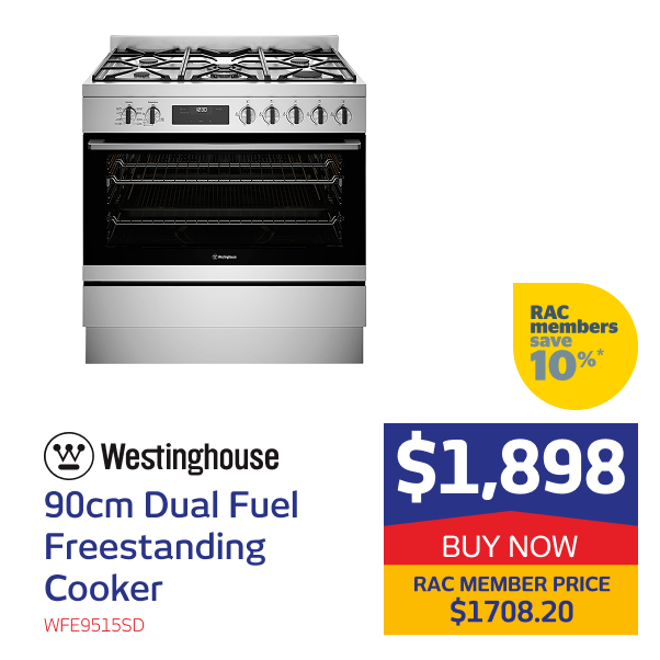 90cm Dual Fuel Freestanding Cooker