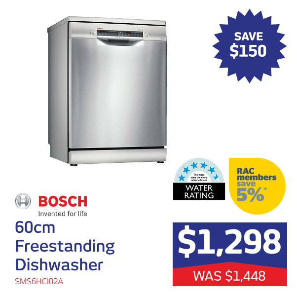 60cm Freestanding Dishwasher
