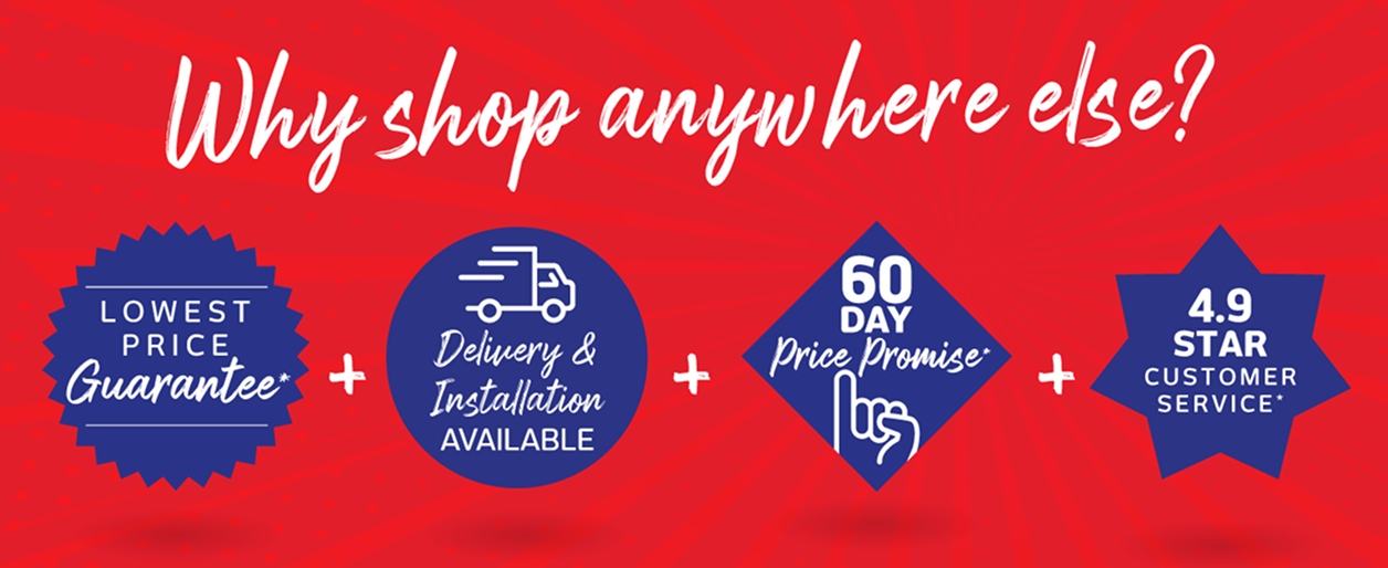 Why shop anywhere else?