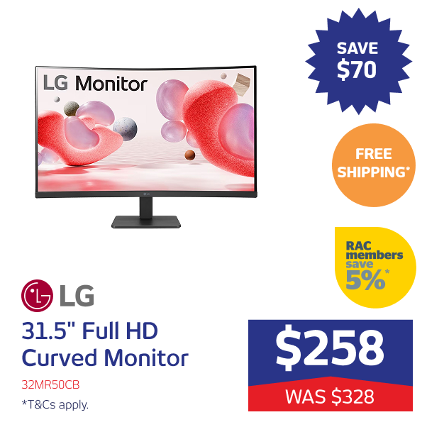 31.5" Full HD Curved Monitor