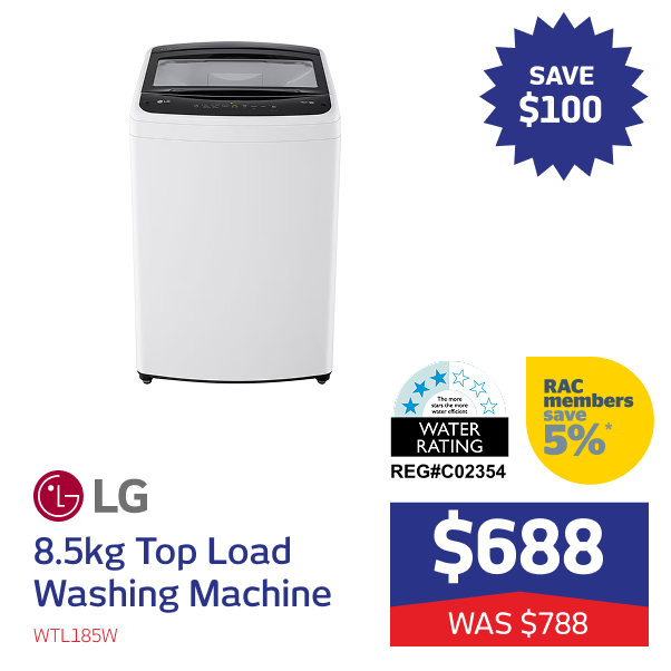 8.5kg Top Load Washing Machine