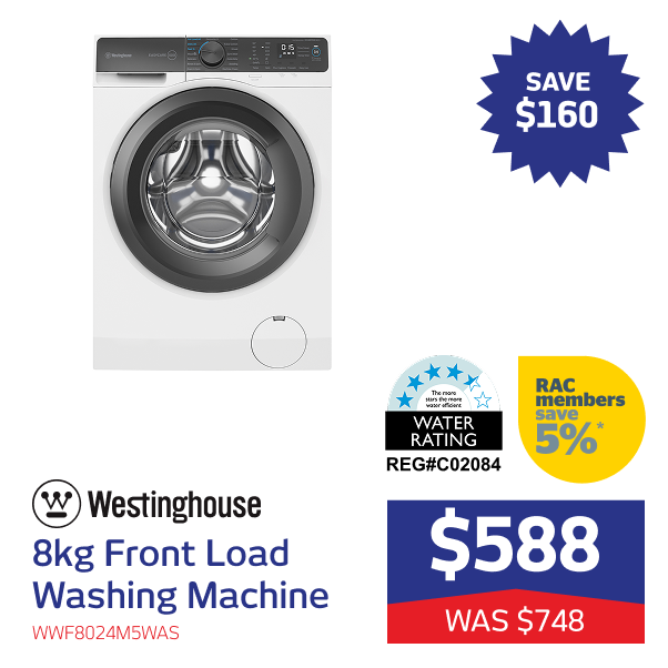 8kg Front Load Washing Machine