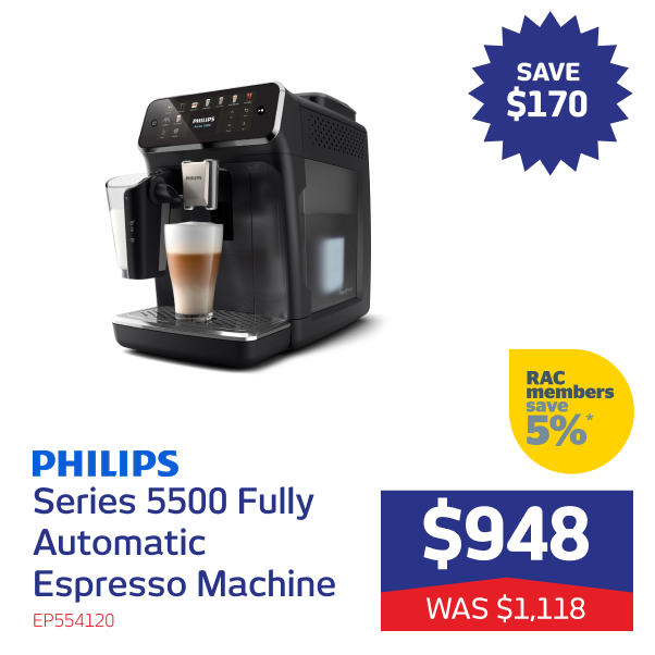 Series 5500 Fully Automatic Espresso Machine