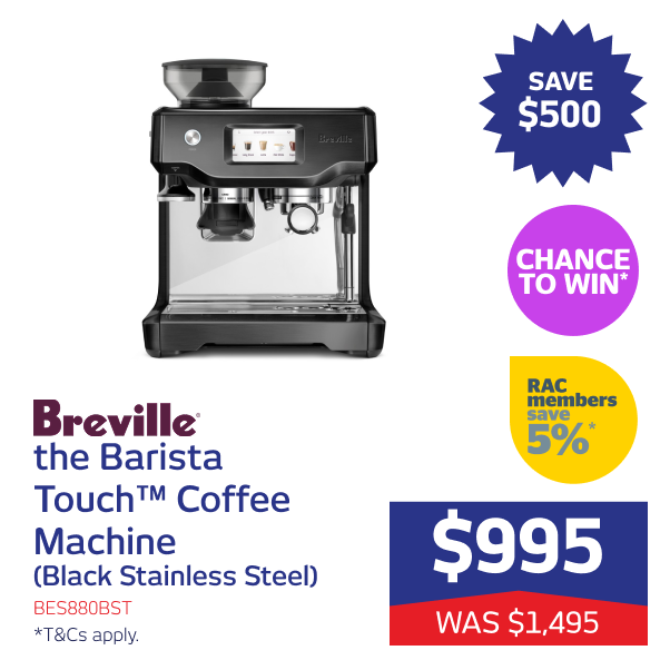 the Barista Touch™ Coffee Machine (Black Stainless Steel)
