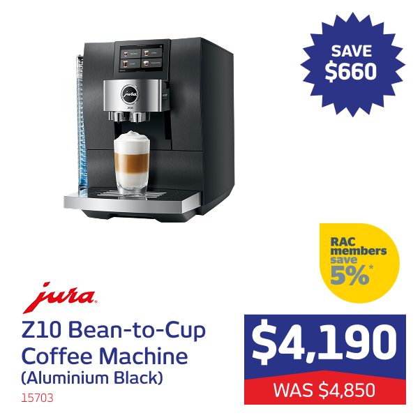 Z10 Bean-to-Cup Coffee Machine (Aluminium Black)