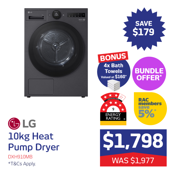 10kg Heat Pump Dryer