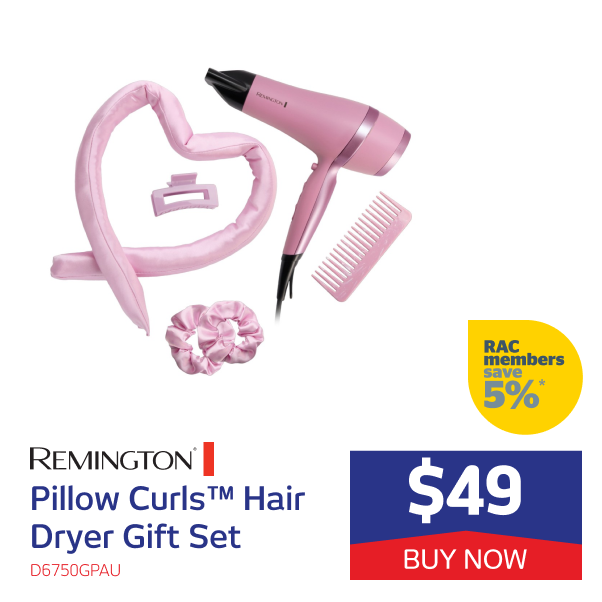 Remington Pillow Curls™ Hair Dryer Gift Set