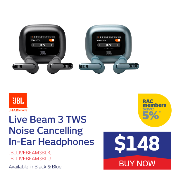 Live Beam 3 TWS Noise Cancelling In-Ear Headphones