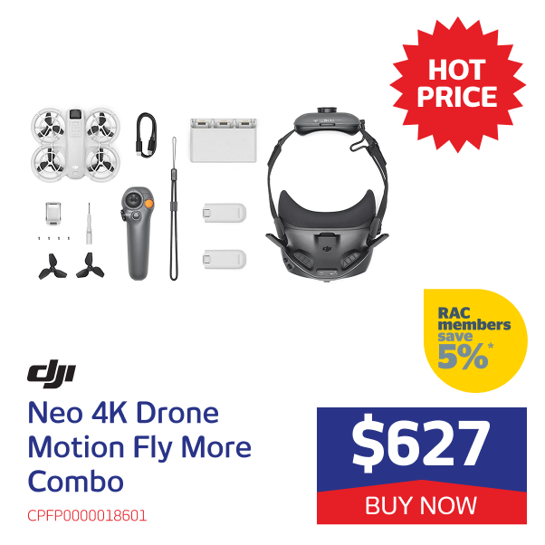 Neo 4K Drone Motion Fly More Combo