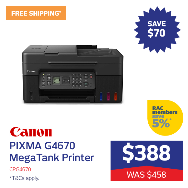 PIXMA G4670 MegaTank Printer