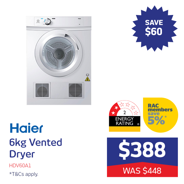 6kg Vented Dryer
