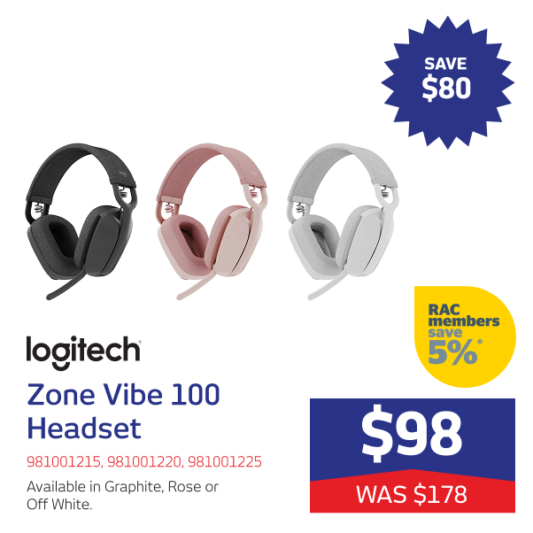 Zone Vibe 100 Headset (Graphite)