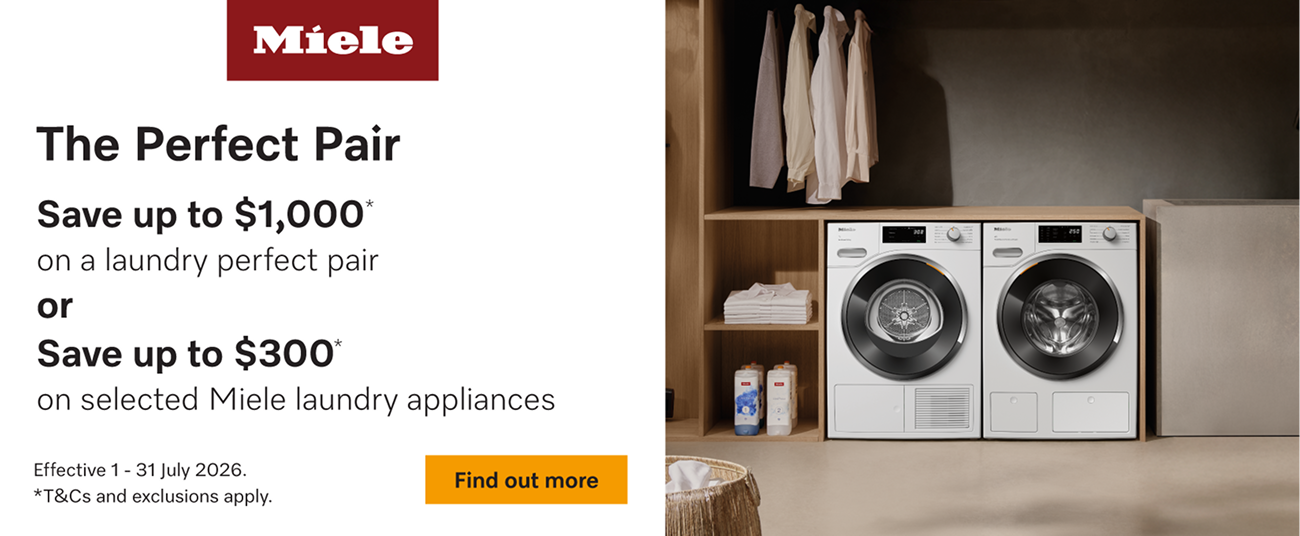Save Up To $1000 On Select Miele Laundry Packs