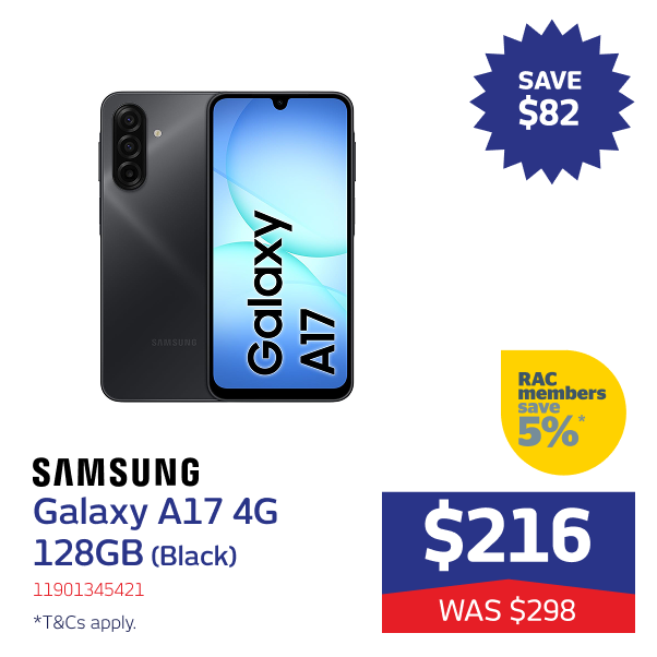 Galaxy A17 4G 128GB (Black)