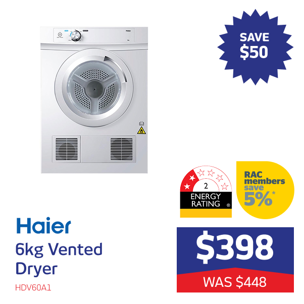 6kg Vented Dryer