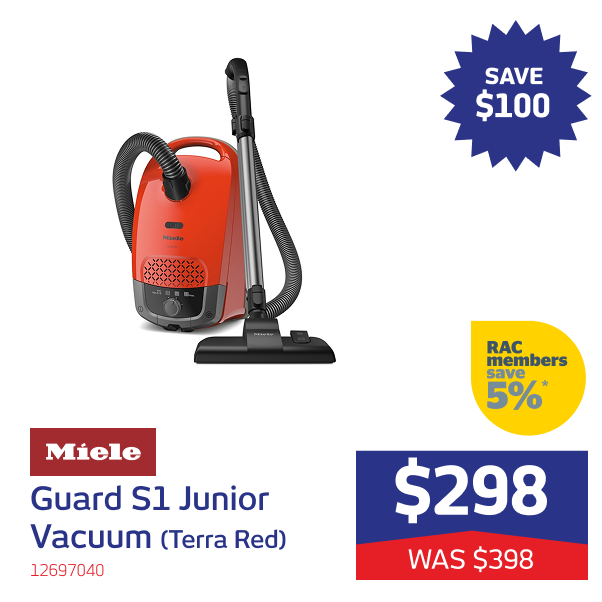 Guard S1 Junior Vacuum Cleaner (Terra Red)