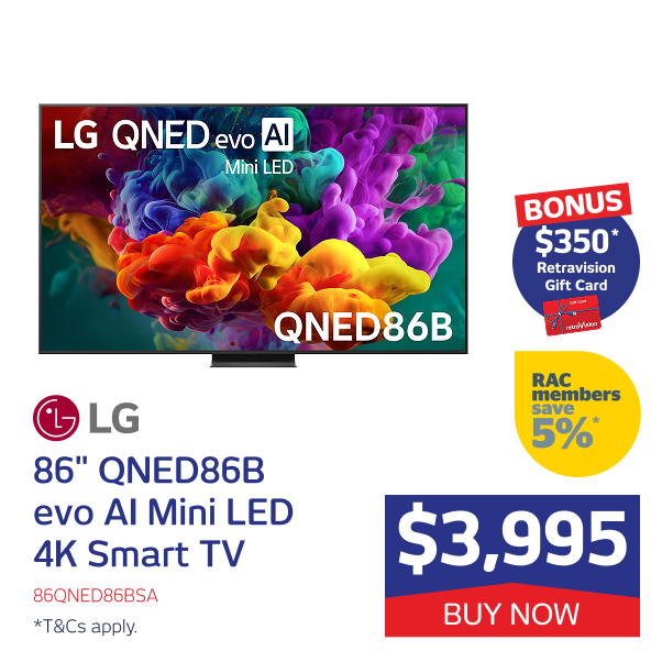 86" QNED86B evo AI Mini LED 4K Smart TV