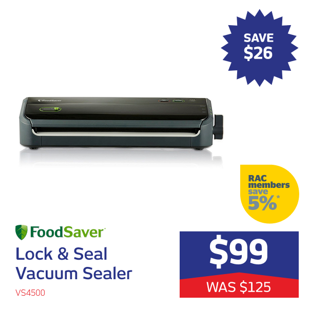 Lock & Seal Vacuum Sealer