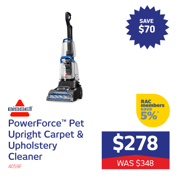 PowerForce Pet Upright Carpet & Upholstery Cleaner