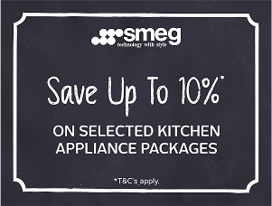 Save Up To 10% On Select Smeg Kitchen Appliance Packages