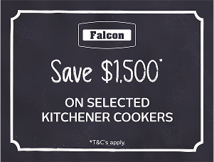 Save $1,500 On Selected Falcon Kitchener Range Cookers