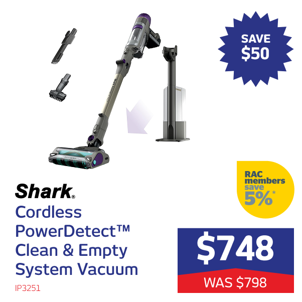 Cordless PowerDetect™ Clean & Empty System Vacuum