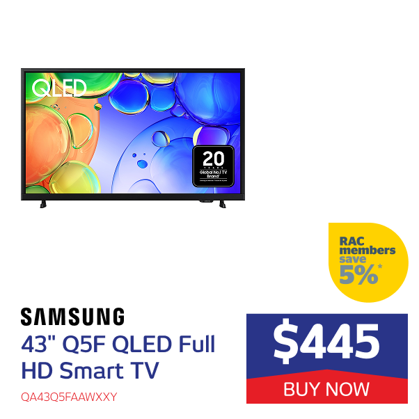 43" Q5F QLED Full HD Smart TV