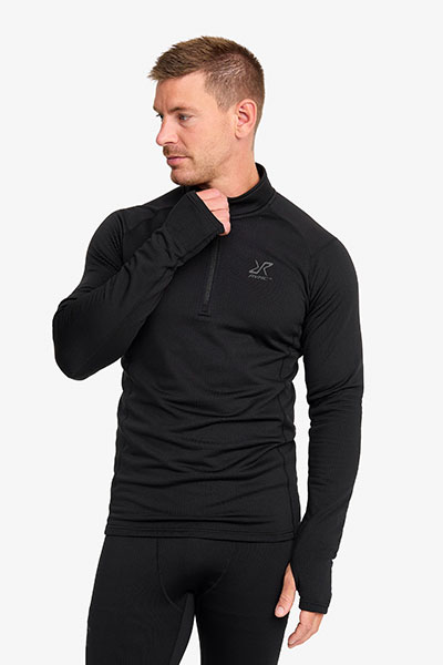 Waffle Half-zip Baselayer Top