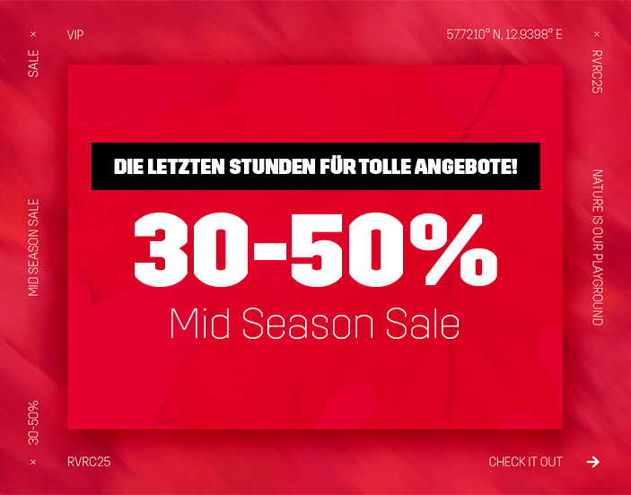 Mid Season Sale - Last Hours!