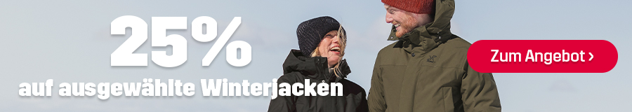 25% selected winter jackets